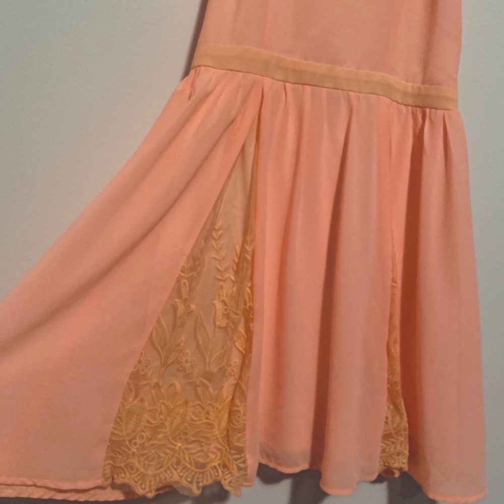 Bright Peach Sundress - Picture 4 of 6